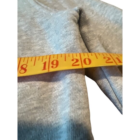 Aerie Womens Grey Knit  Fleece Blazer With Pockets Size S - Picture 3 of 8